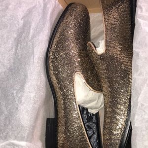 Couture prom dress loafer shoes